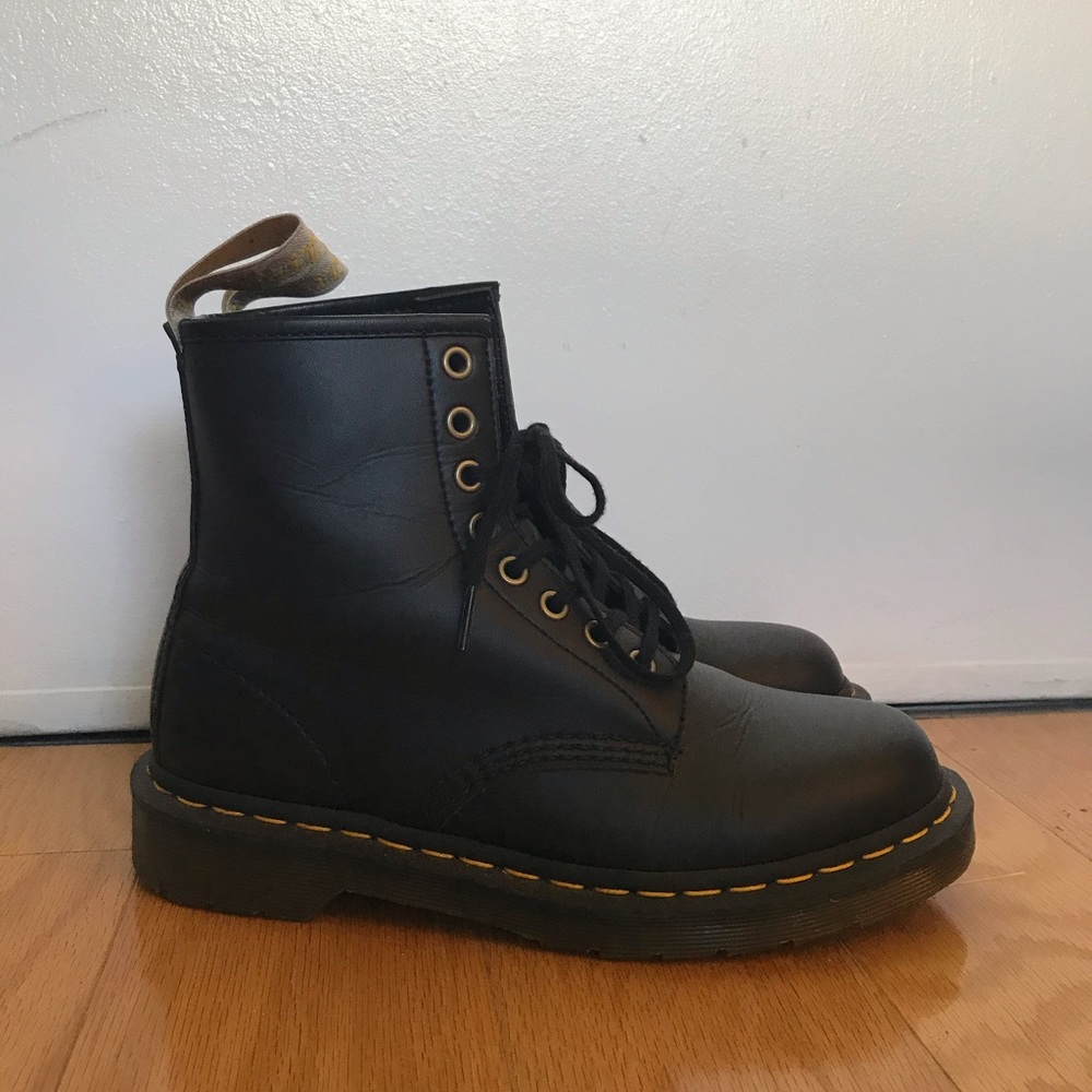Dr. Martens Black Vegan Leather 1460
